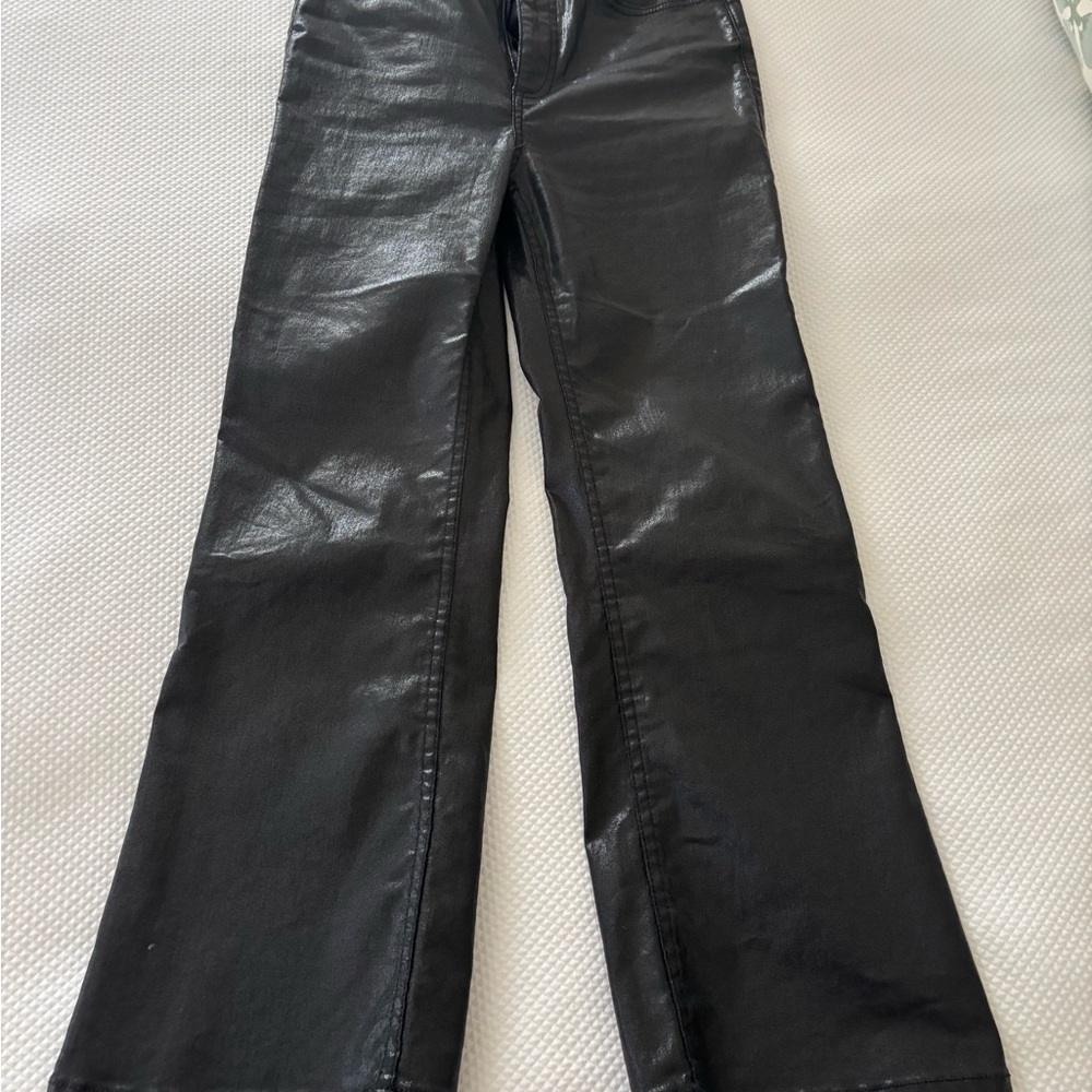 Rag & Bone Black High-Rise Pants
